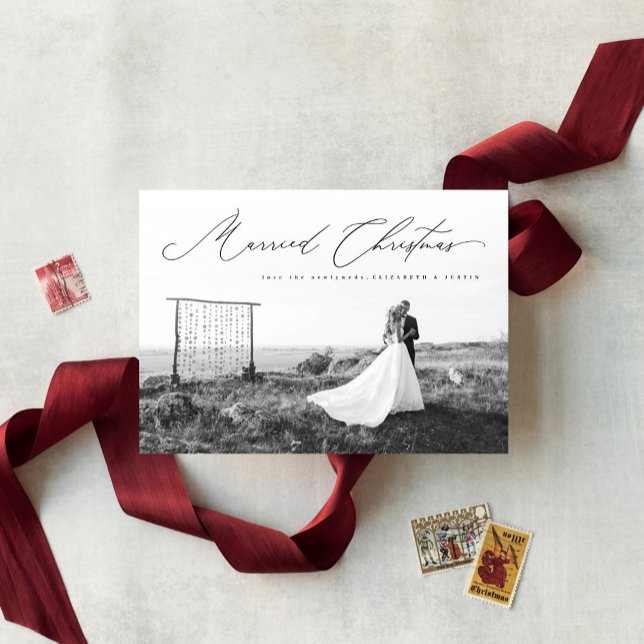 Skript för gift julklapp - nylydd julkort (Skapare uppladdad)