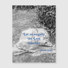 Skript för höjt magnetiskt hälsningskort