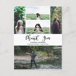 Skript för minimal fotoTack i Studenten Avslappnad Vykort