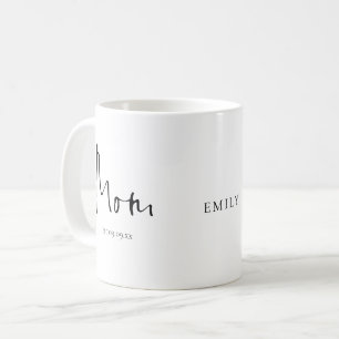 Skript för New mamma Est Date Namn Kaffemugg