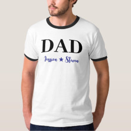 Skript för personlig Pappa T Shirt