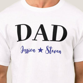 Skript för personlig Pappa T Shirt