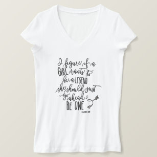 Skript för PowerQuote Calligraphy-utskrift för emp T Shirt