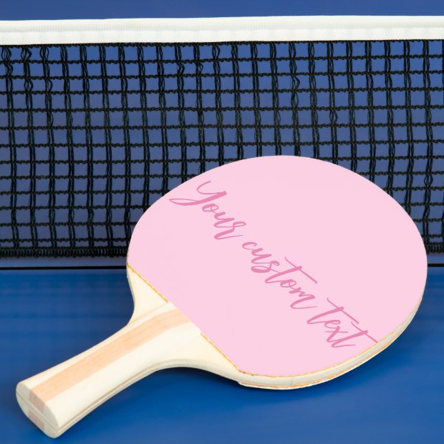 Skript för rosa av bröstcancermedvetandemånad anpa pingisracket (Insitu)
