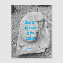 Skript för uppmuntrande magnethälsningskort