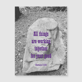 Skript för uppmuntrande magnethälsningskort