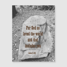 Skript för uppmuntrande magnethälsningskort