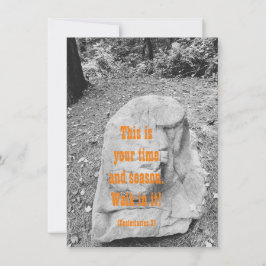 Skript för uppmuntrande platta hälsningskort