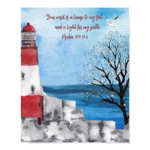 Skript för vattenfärgsscenen i monogram fyr