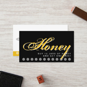skript HONEY-kundförmånskort Lojalitetskort