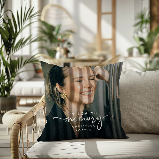 Skript i foto för Loving Memory Kudde (Skapare uppladdad)