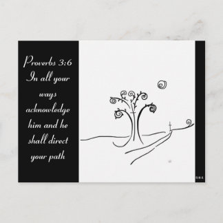 Skript med ursprunglig design bild vykort