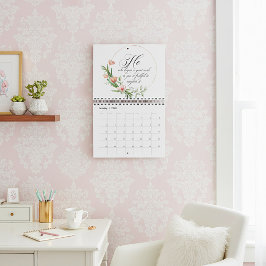 Skript och blommor kalender