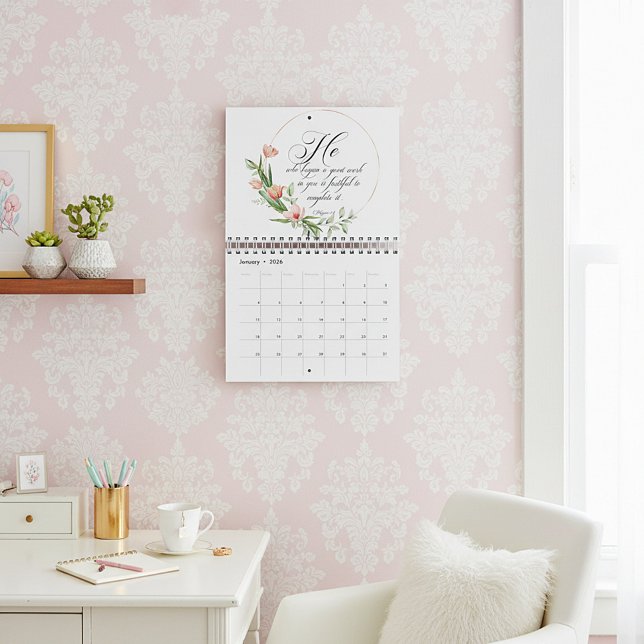 Skript och blommor kalender (Skapare uppladdad)