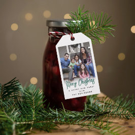 Skript och foto för alla textmoderna Gröntar i bor Presentetikett