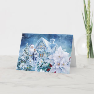 Skript om julblått Finare God jul Helgkort