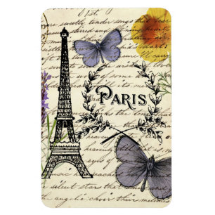 Skript paris eiffel torn vid fransk land magnet