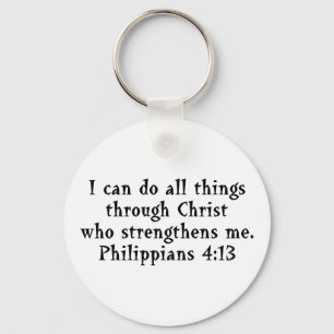 skript Phil 4:13 Nyckelring