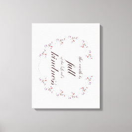 Skript, Psalm 33, Fullt Kindness Canvastryck