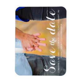 Skript Spara fotomagnet för datum Magnet