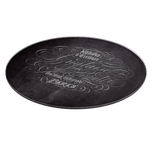 Skript till Fransken i Paris Rustic land-kretskort (Hörn)