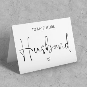 Skript till min framtida Make Bröllop-mapp Hälsningskort