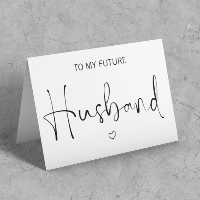 Skript till min framtida Make Bröllop-mapp Hälsningskort (Skapare uppladdad)