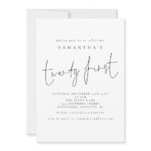 Skript tjugoförsta Födelsedagsfesten