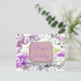 Skripta för vykort för Blommigt idag