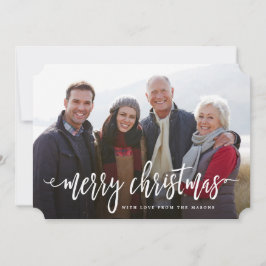 Skriptad jul julkort