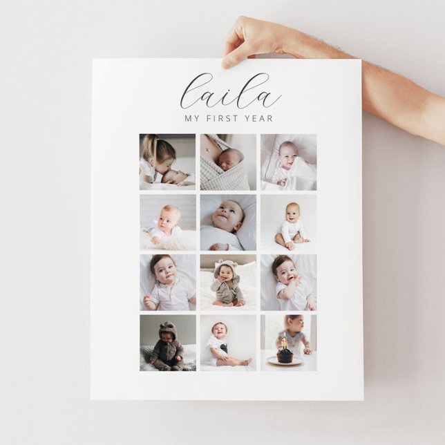 Skriptår 12, Poster fotokollage (Skapare uppladdad)