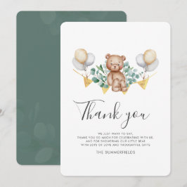 Skriptbabyskor för Bear Unge Eucalyptus Ballops Tack Kort