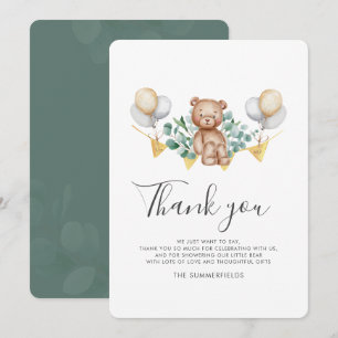 Skriptbabyskor för Bear Unge Eucalyptus Ballops Tack Kort