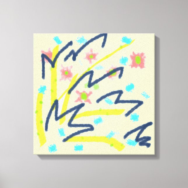 Skriptbuds - Canvas Art Skriv ut (Framsida)