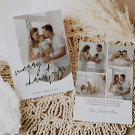 Skriptcalligrafi - julbild julkort