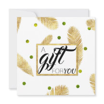 Skriptcertifikat guld Glitter Grenar