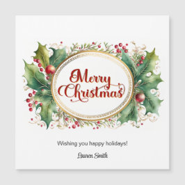 Skriptet anpassningsbar God jul i Guld Blommigt Ra