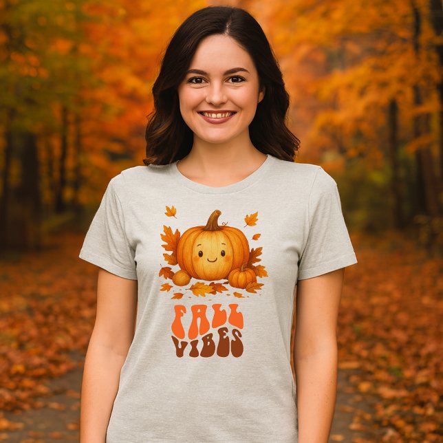 Skriptet för höstpumpa & Fall Vibes T Shirt (Skapare uppladdad)