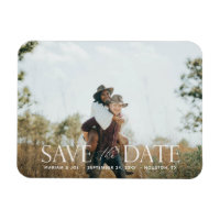 Skriptet H Modern 2 Photo Save the Date