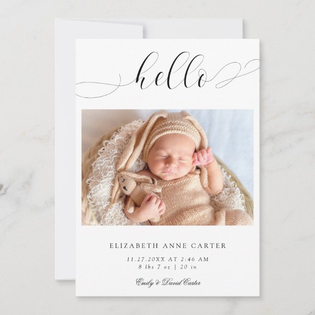 Skriptet med enkel Elegant byter ut minimalistisk  Meddelande (Framsida)