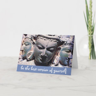 Skriptet Stone Buddha Ansikte är den bästa version Kort