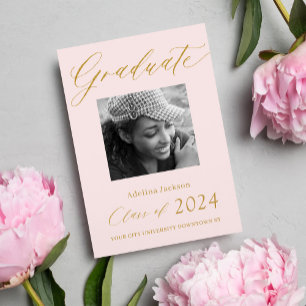 Skriptet student moderna typografi av elegant guld meddelande