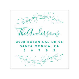 Skriptfamiljens Namn Anpassningsbar-Returadress Självfärgande Stämpel