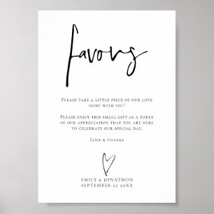 Skriptfavoriter för handskrivet skript Skriv ut me Poster