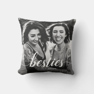 Skriptfoto för Eleganten Minimalist Besties i tren Kudde