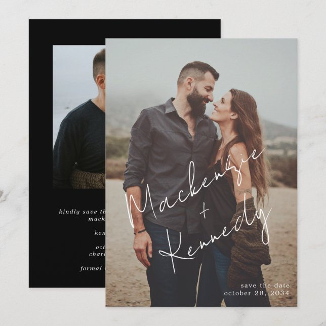 Skriptfoto Spara övertäckning av datumval för Namn Datumet (Fram/baksida)