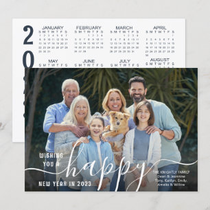 Skriptfotoövertäckning för 2023-kalender för GOTT  Julkort