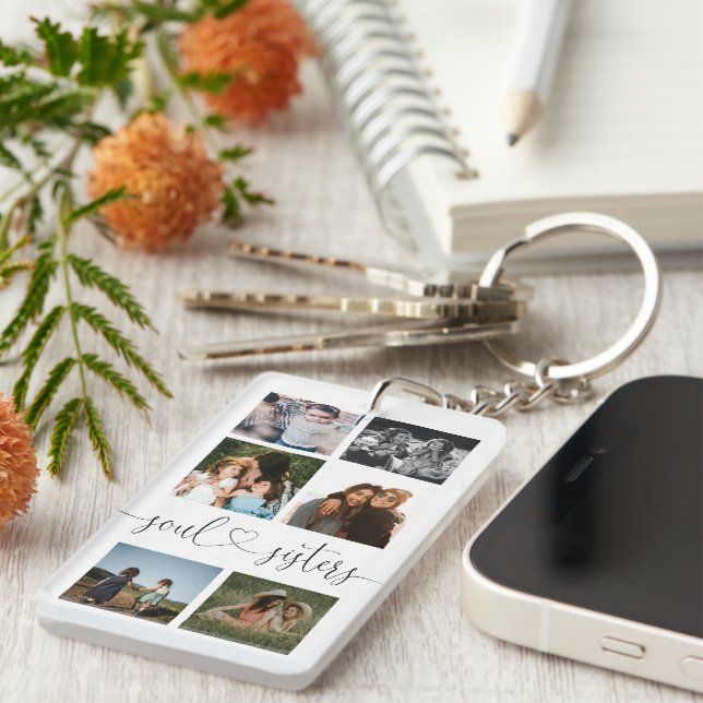 Skriptgåva från Soul Sisters för BFF:s fotokollage (Högra Framsidan)