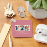 Skripthjärtsöta, moderna, bästa multifotovänner nyckelring<br><div class="desc">Triptych-gåva från Skripthjärtsöta moderna multifotobästa</div>