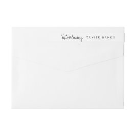 Skriptintroduktion till Baby  Etikettband